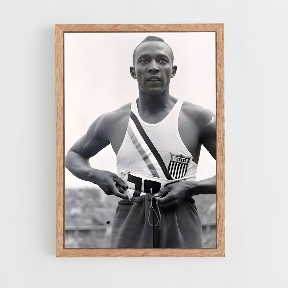Poster L'Héritage d'Owens – affiche Athlétisme (vue 4)